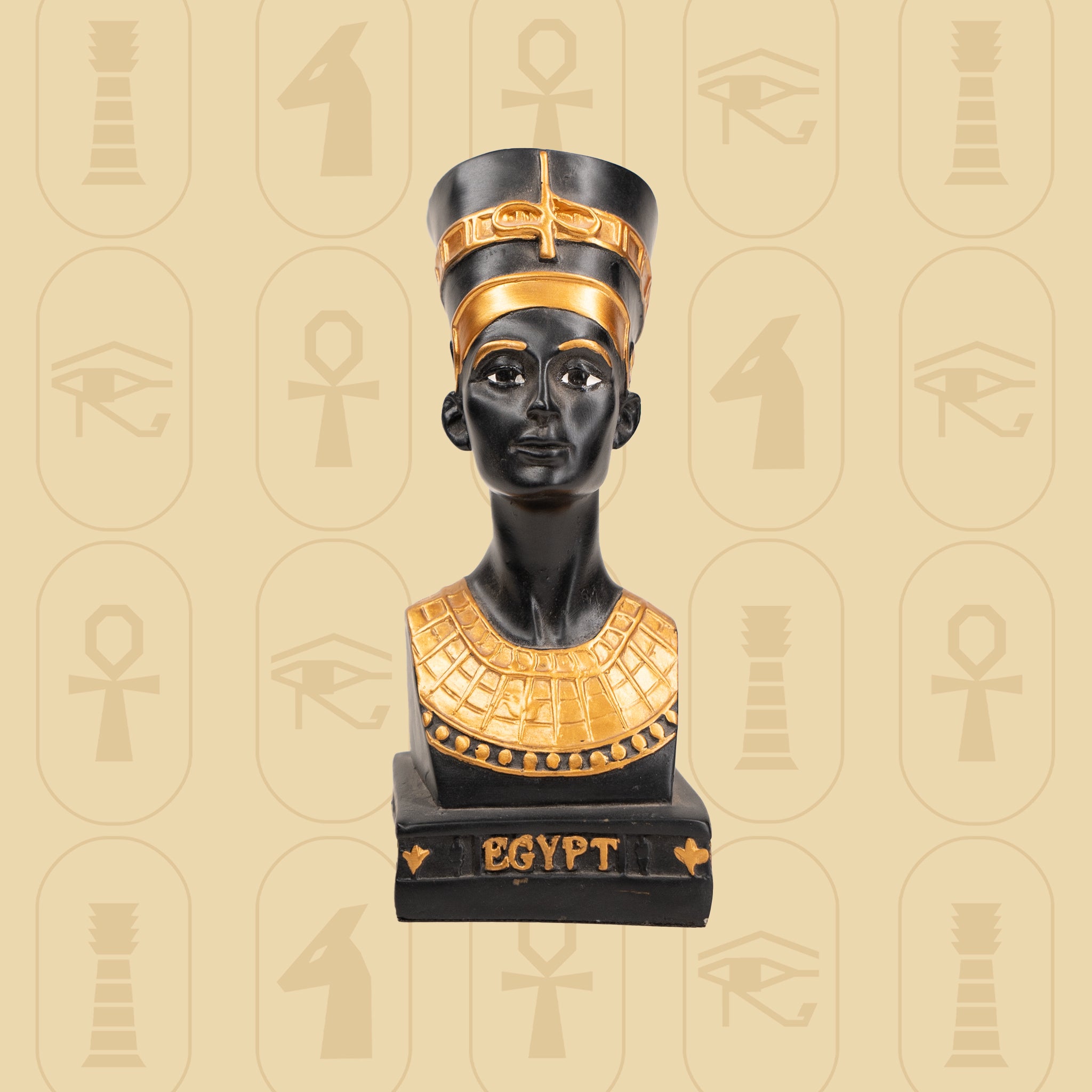Nefertiti Black Alabaster