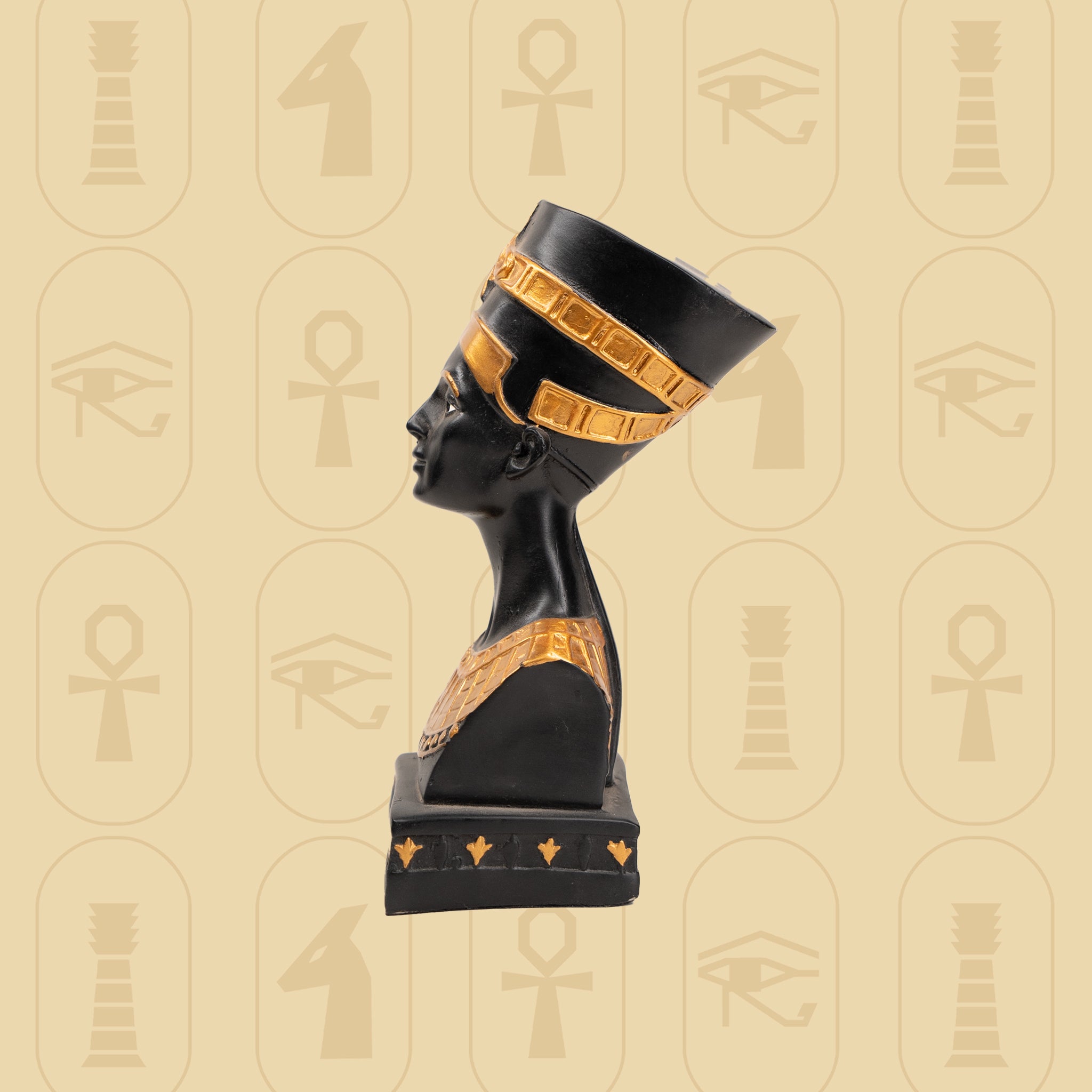 Nefertiti Black Alabaster