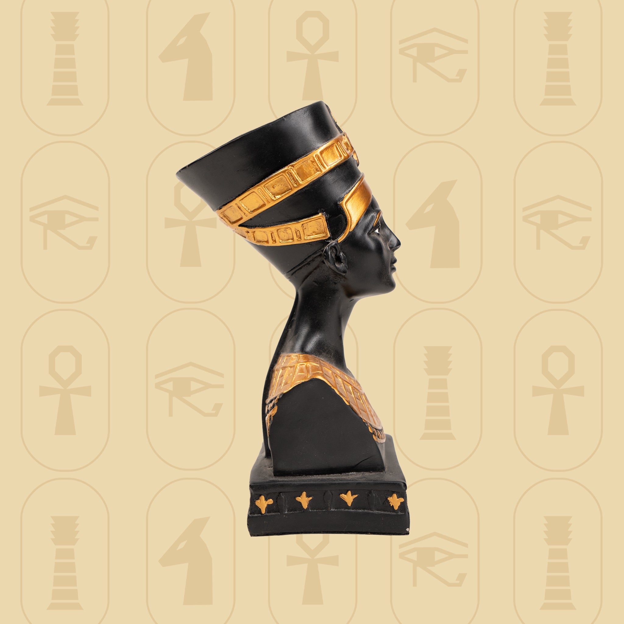 Nefertiti Black Alabaster