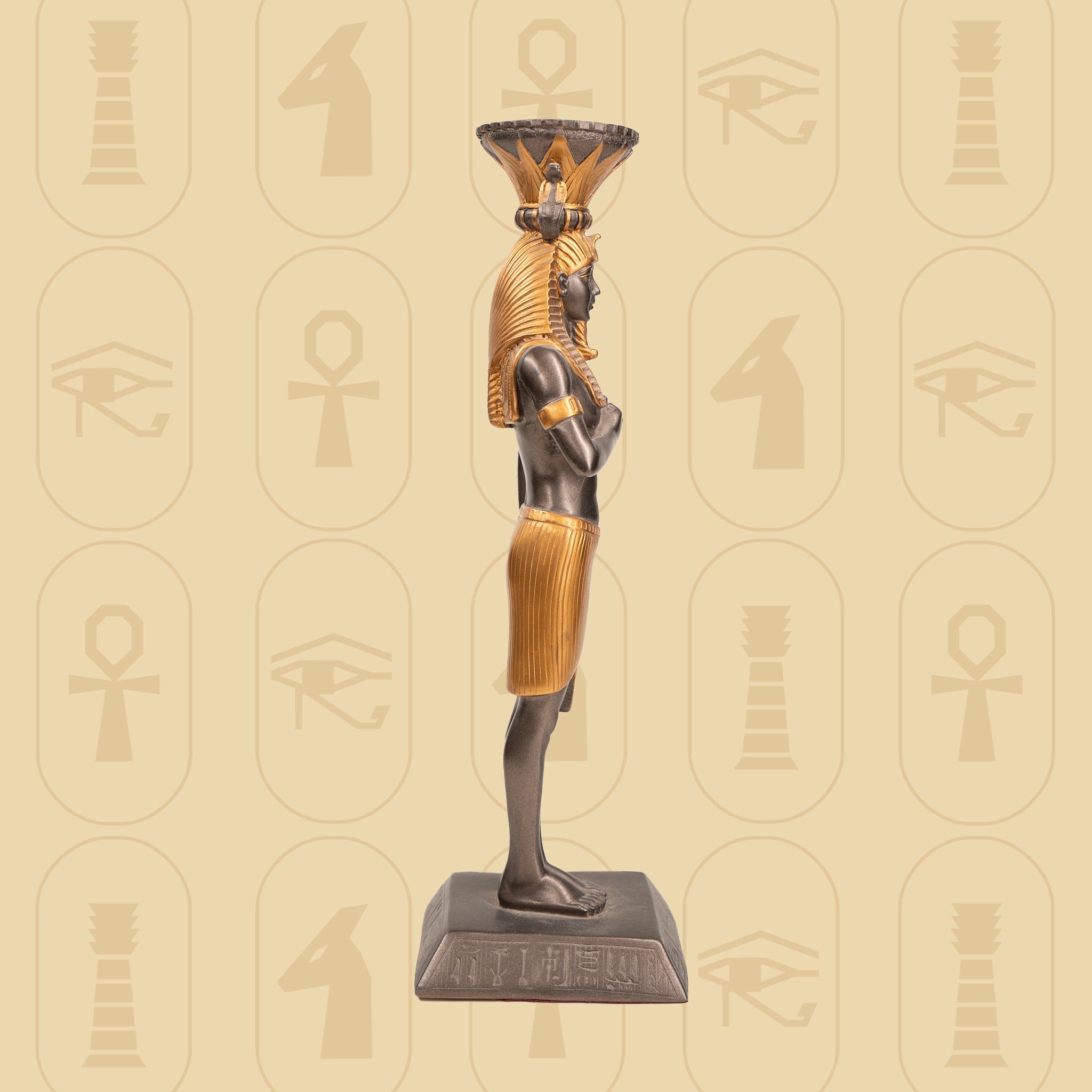 Tutankhamon Alabastro Nero