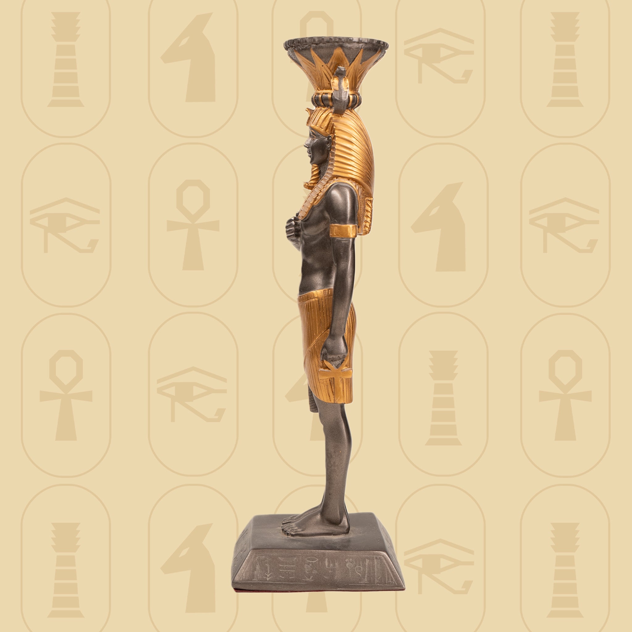 Tutankhamon Alabastro Nero