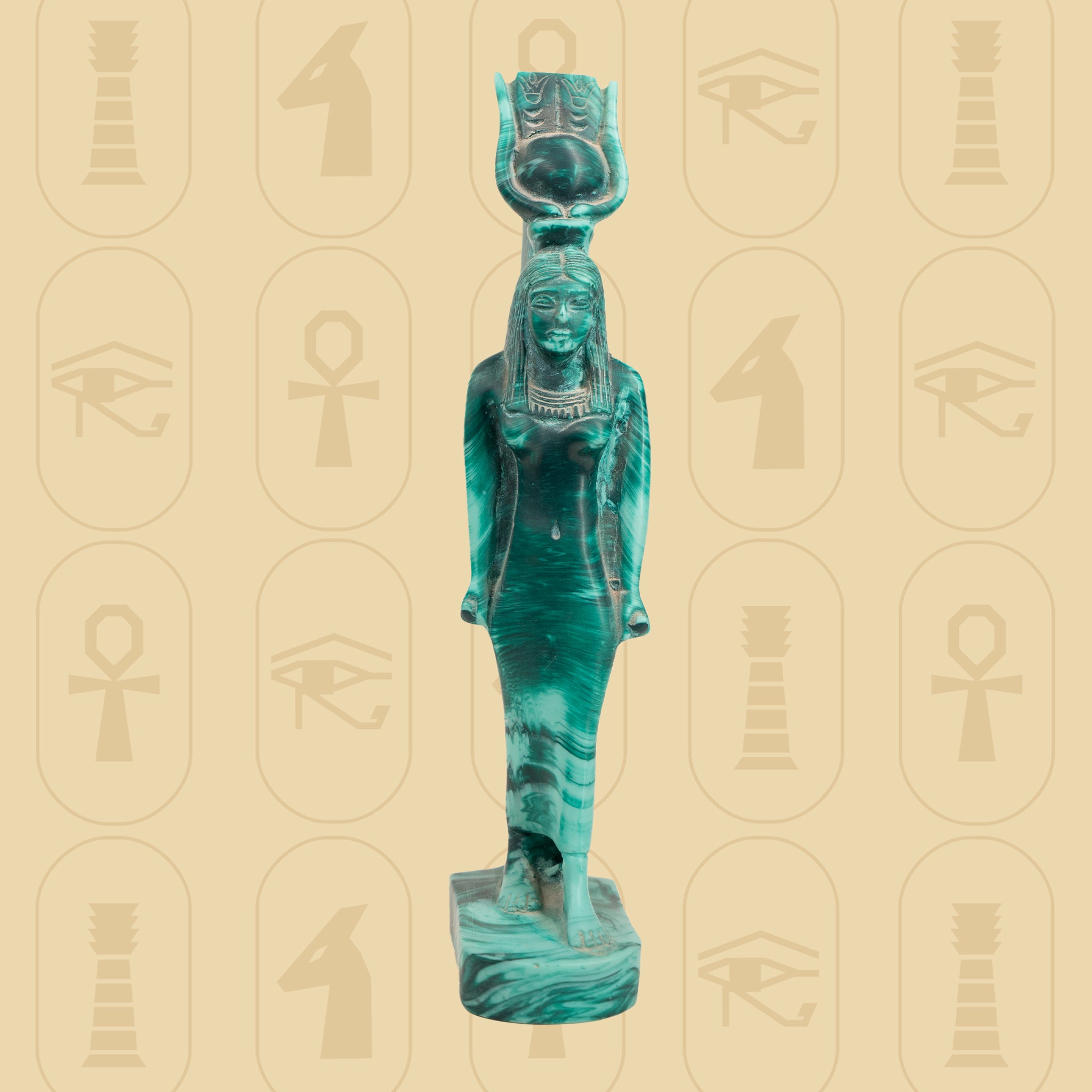 Hathor Green Alabaster