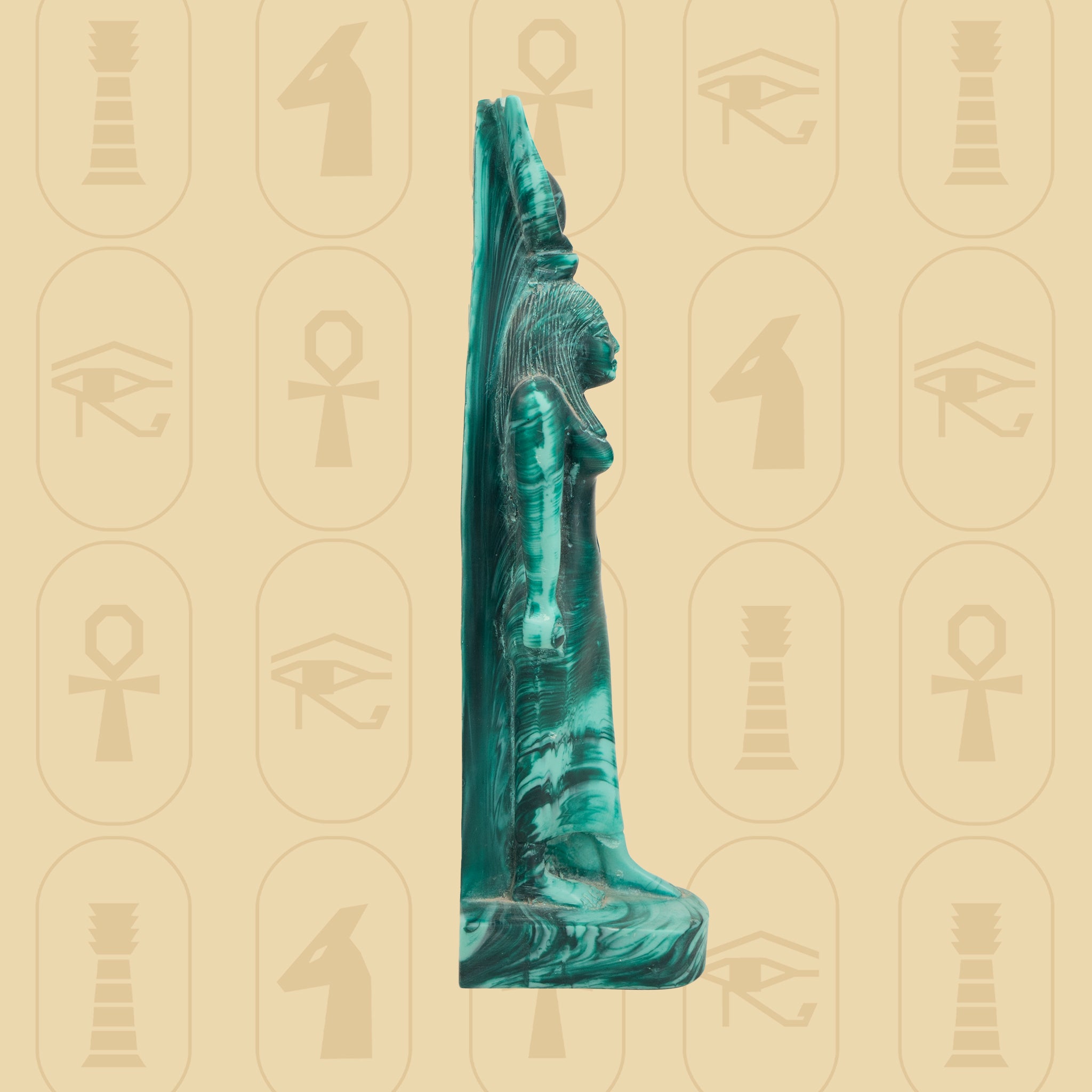 Hathor Green Alabaster