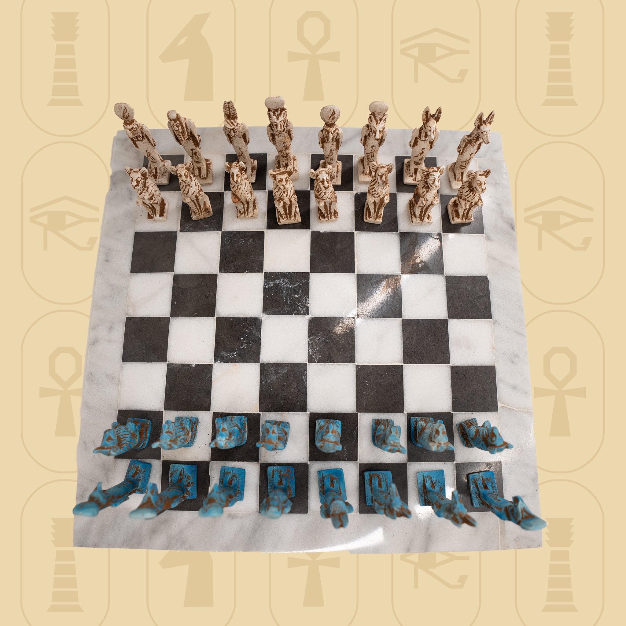 Olyss & Alabaster Chess Set