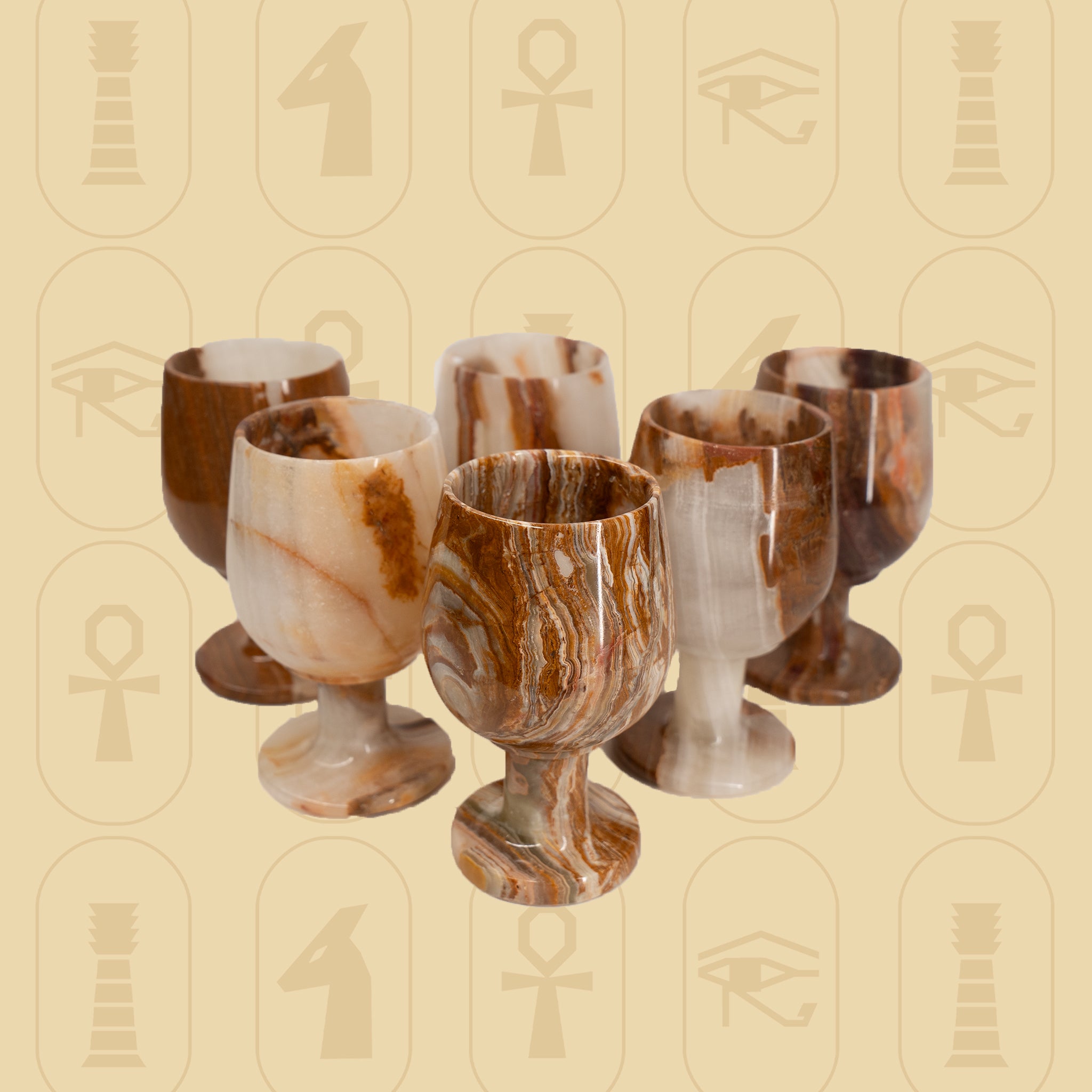 Set di Vetro Elegante