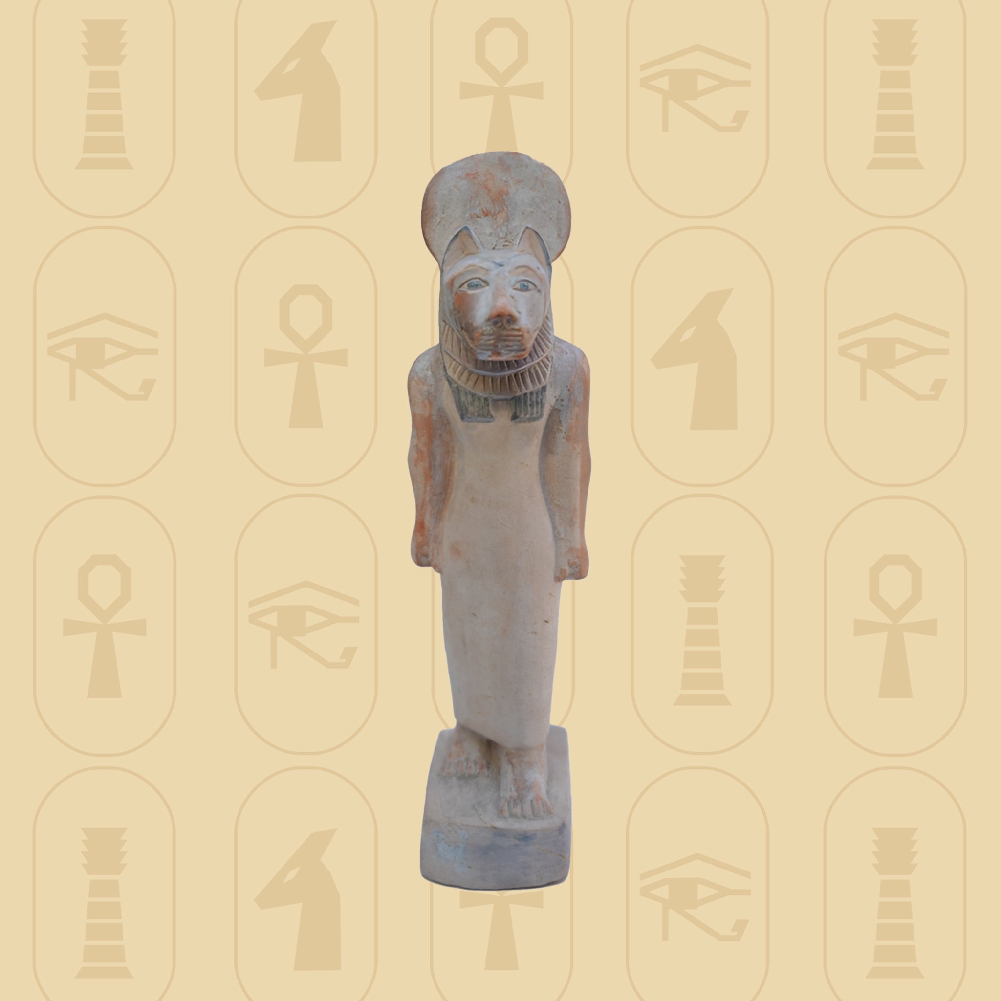 Sekhmet – Limestone Statue