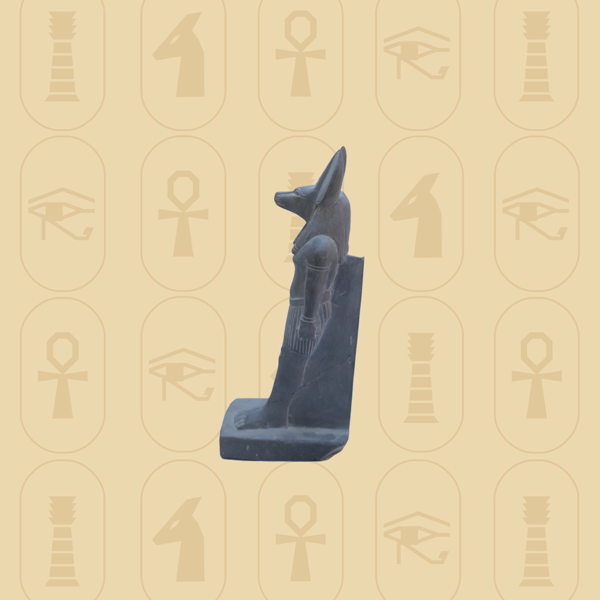 Anubis – Black Basalt Statue