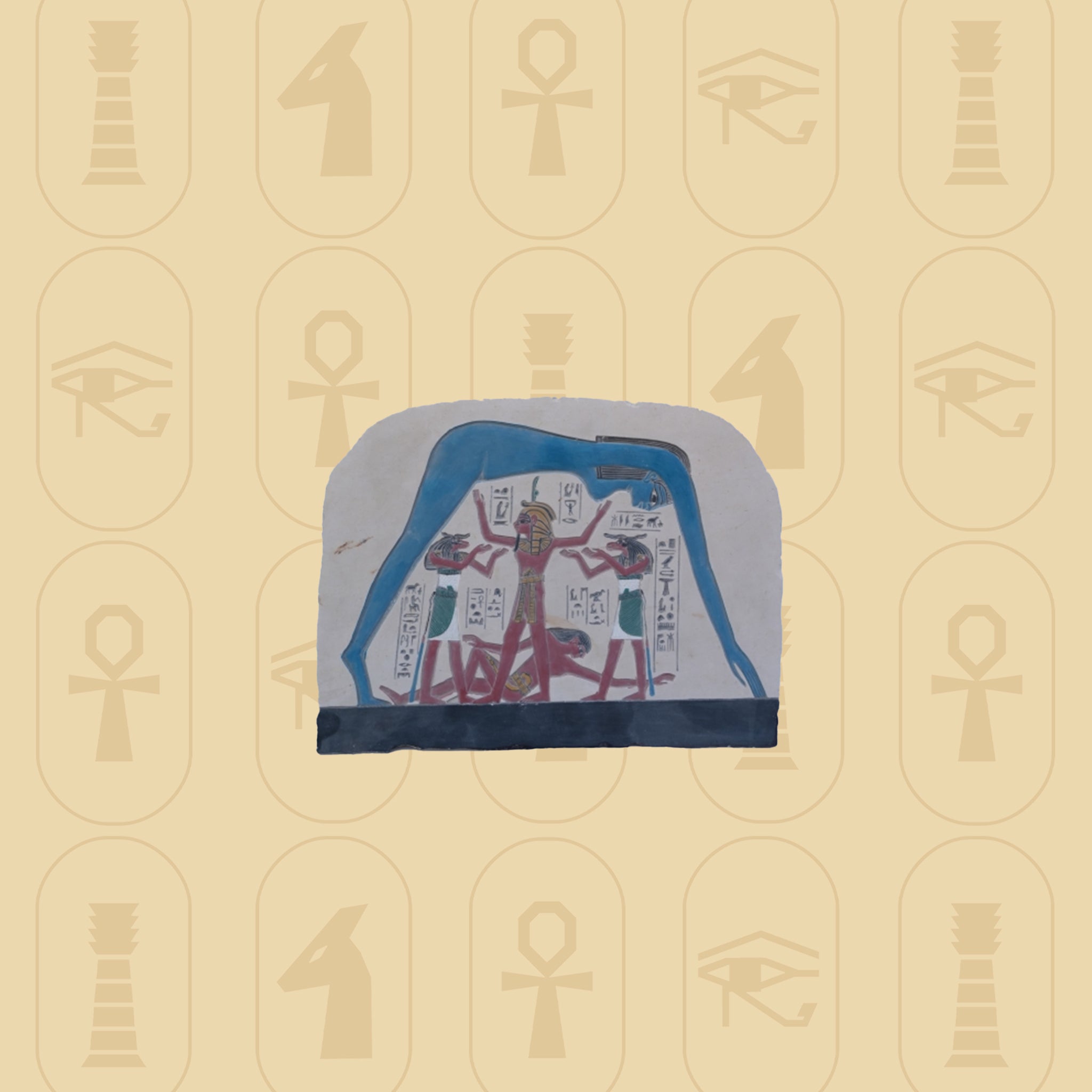 Sobek – Stone Crocodile God Statue