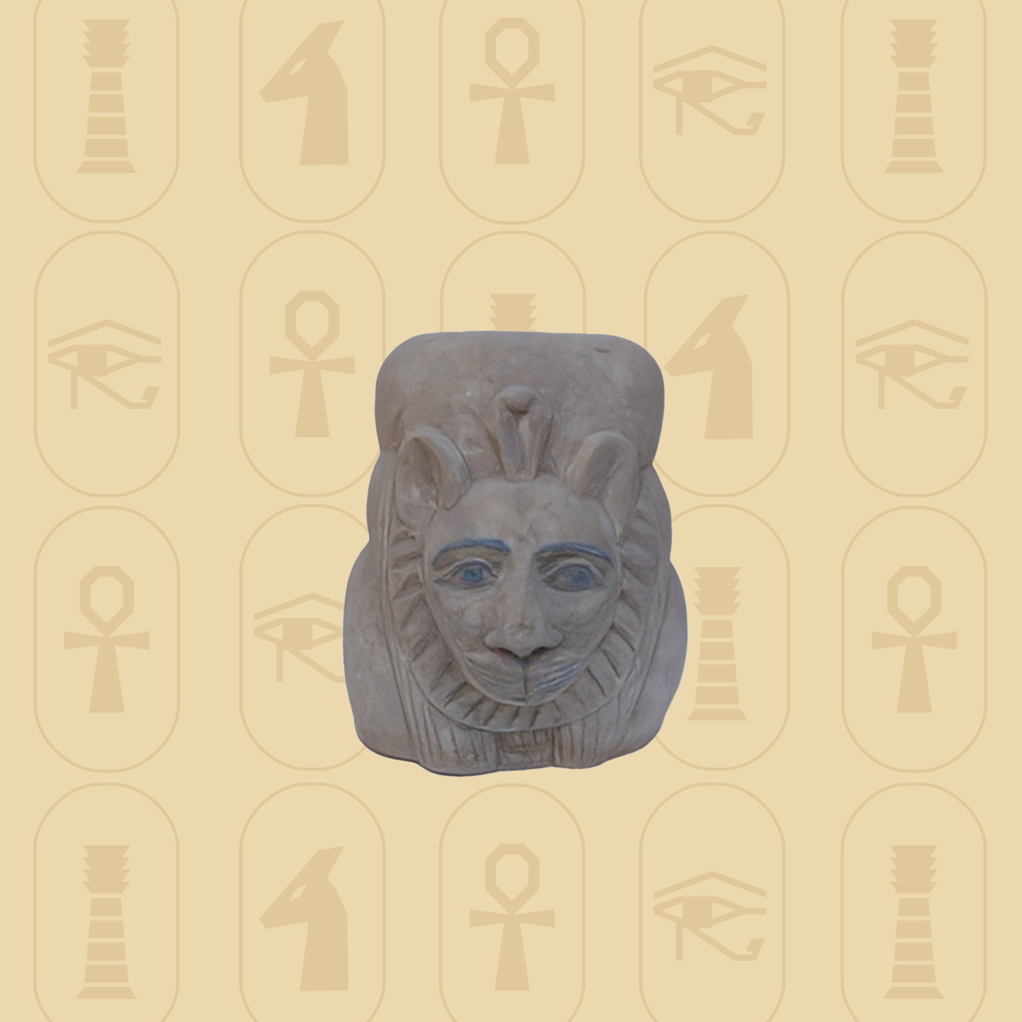 Sekhmet Head Statue
