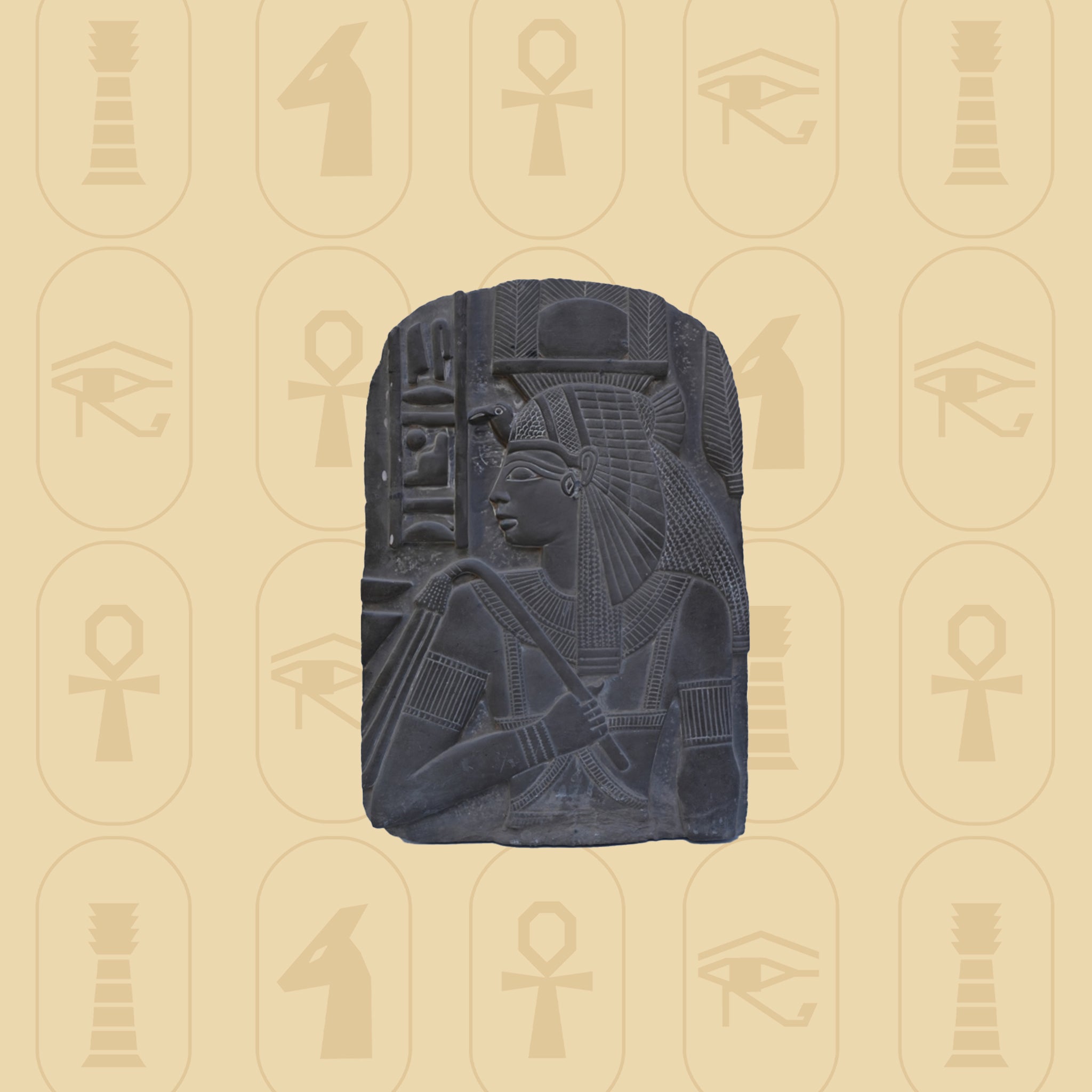 Ramses II Relief Panel – Hakan Stone Artwork