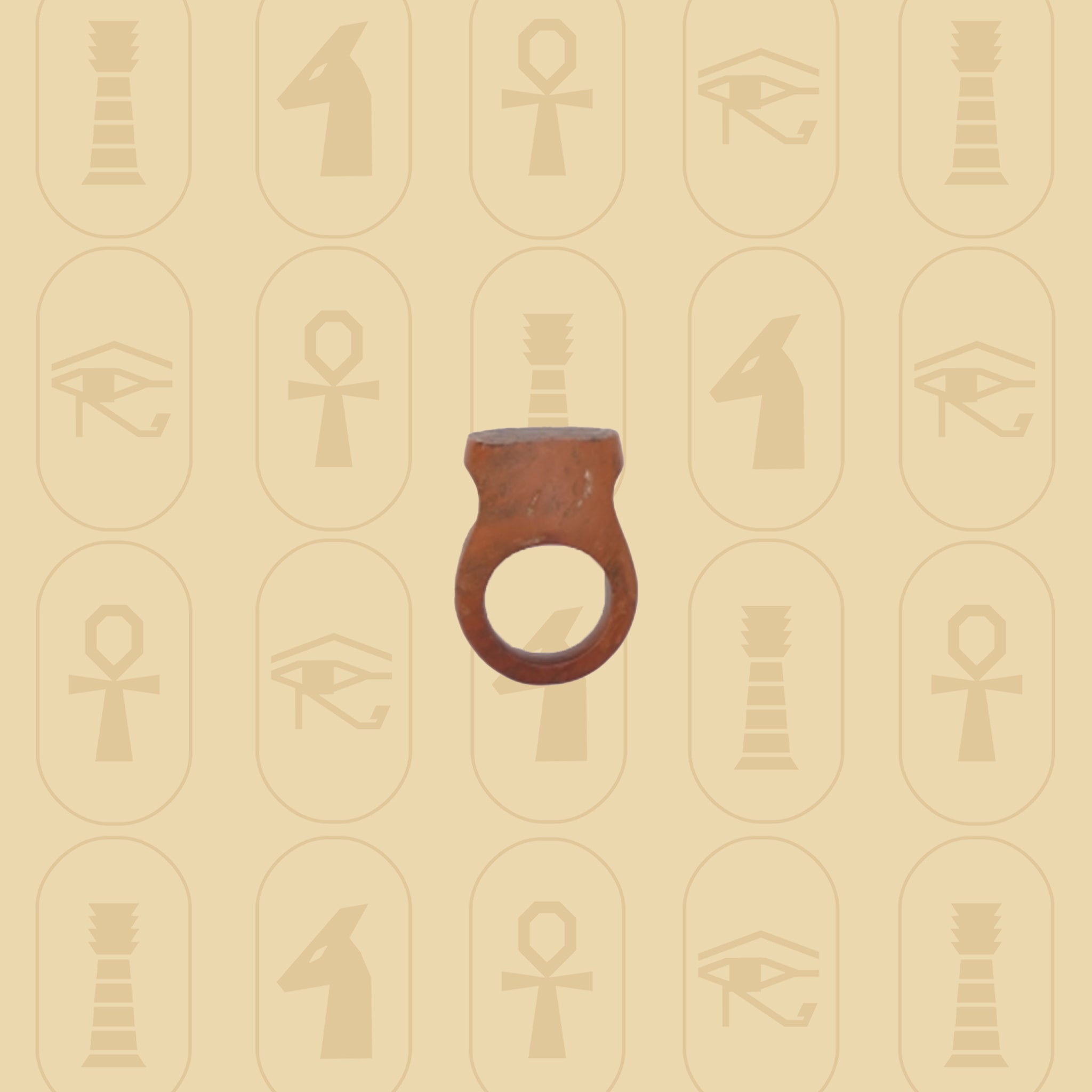 Hand-Carved Stone Ring