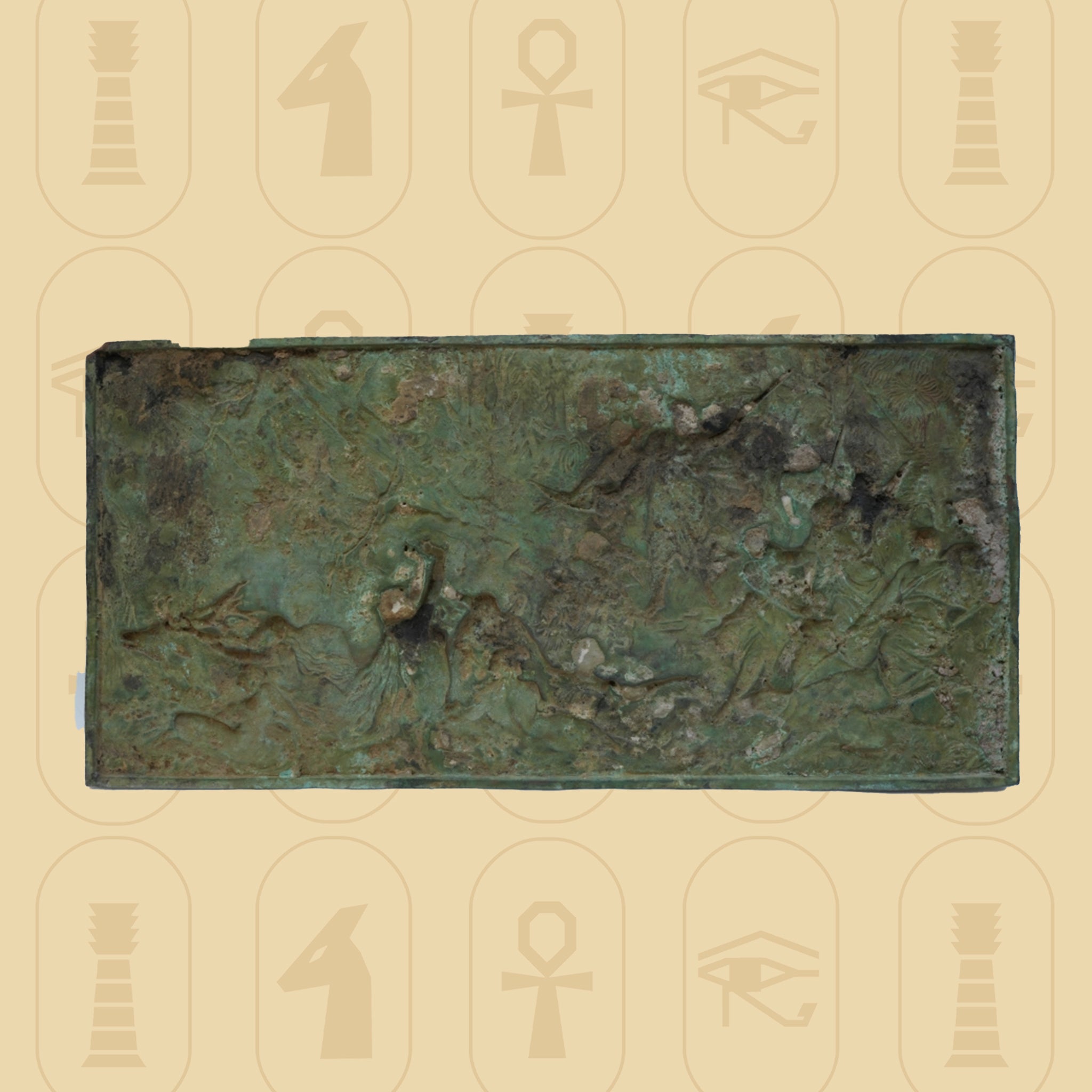 Roman Emperors Hunting Scene – Greek-Roman Era Painting