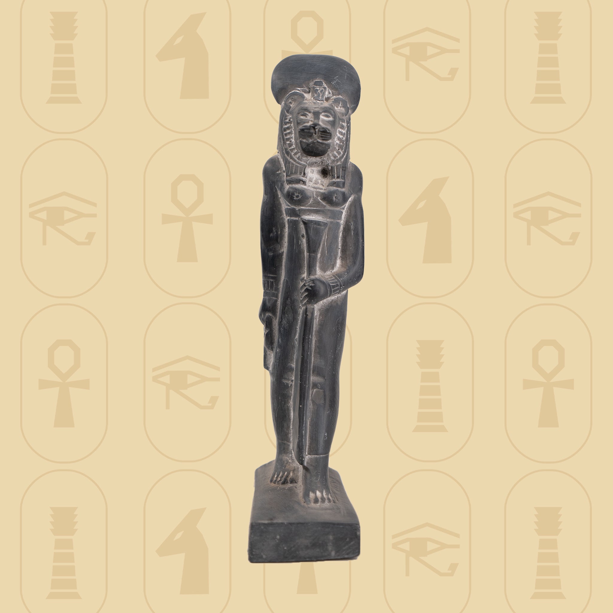 Sekhmet Black Alabaster