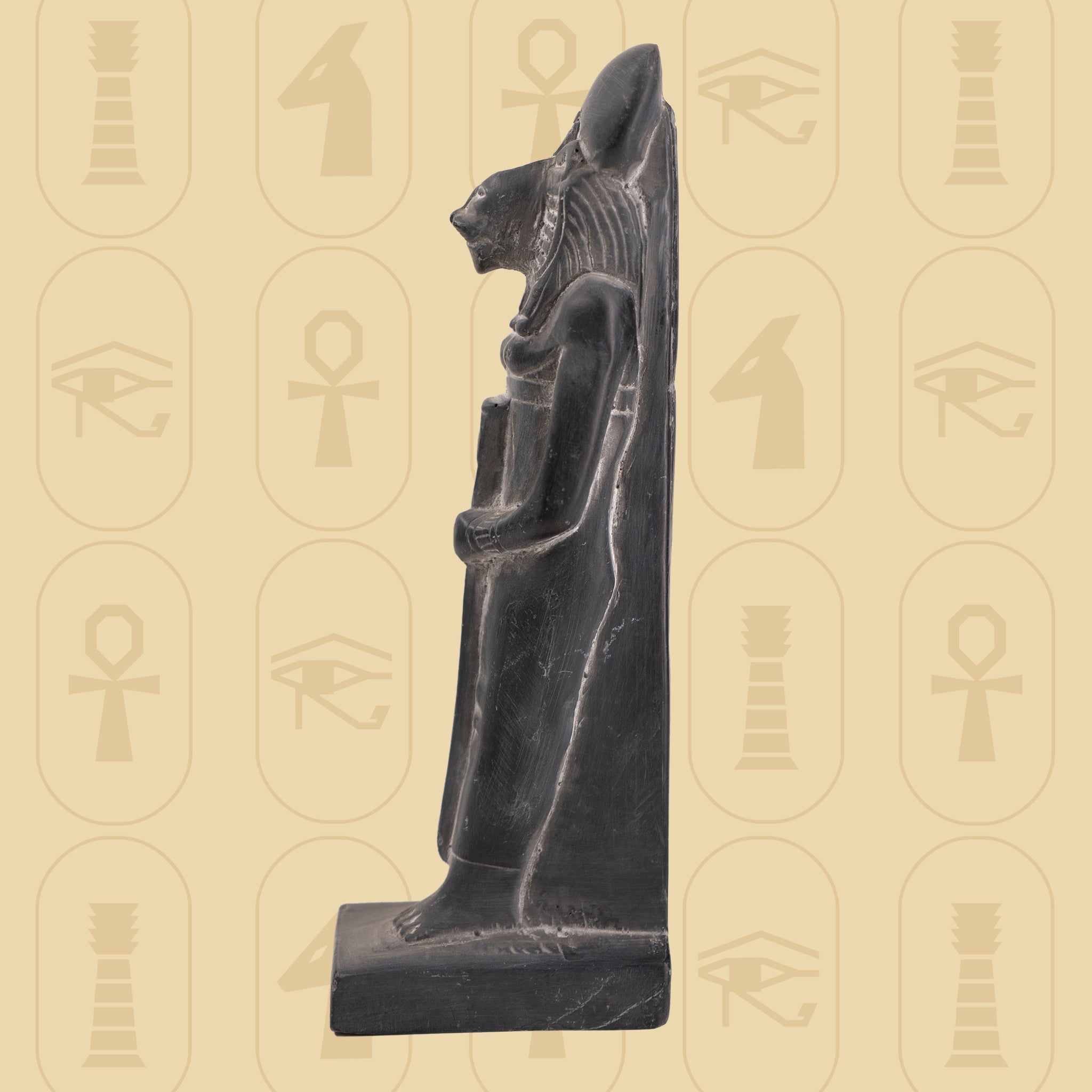 Sekhmet Black Alabaster