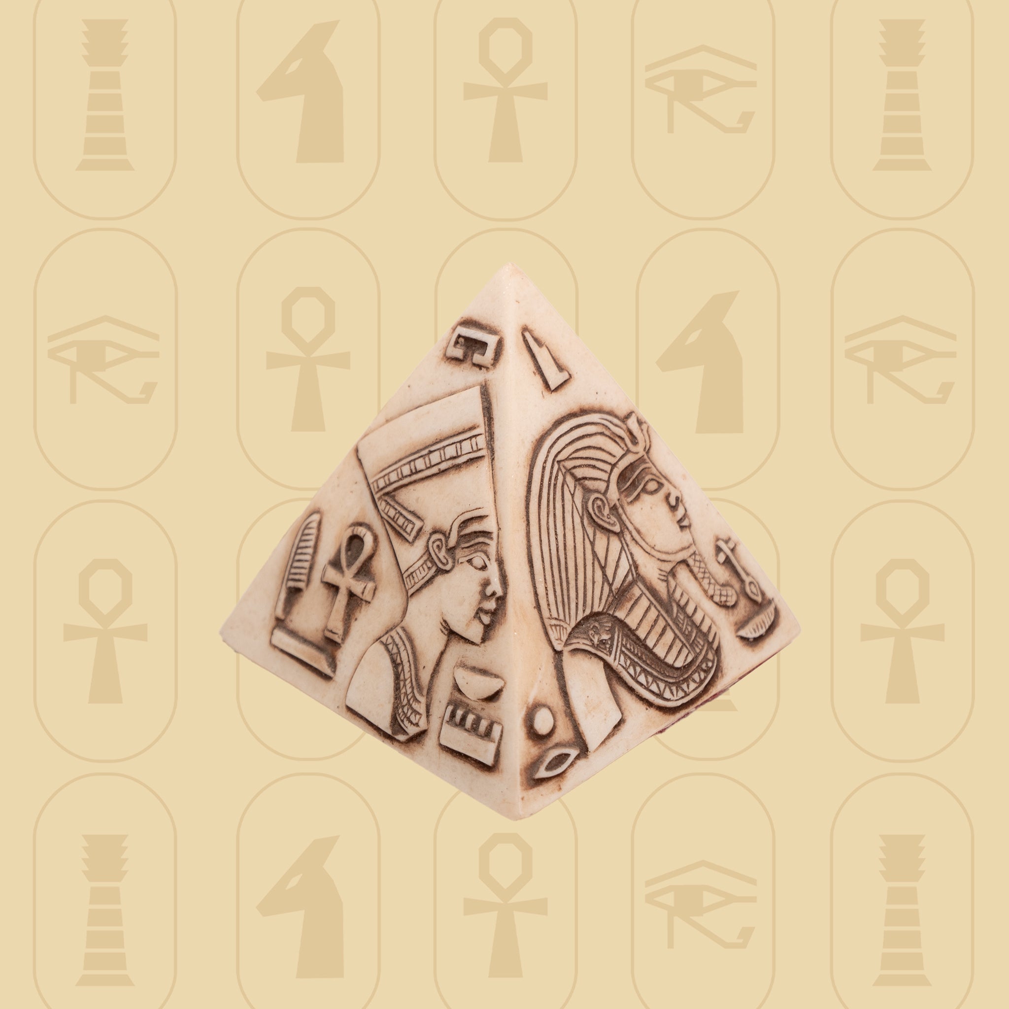 Piramide Elettrica – Legno Zebrano Off-White