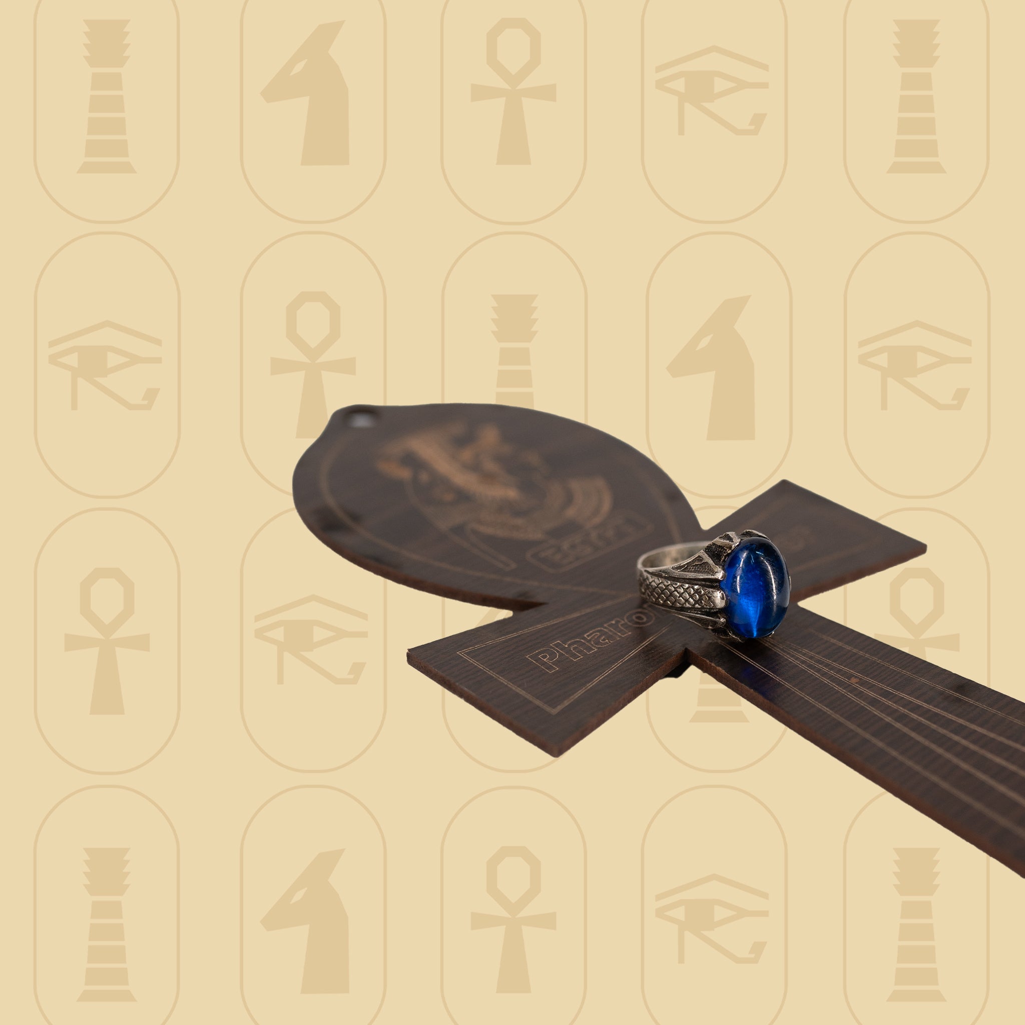 Pharaonic-Inspired Ring