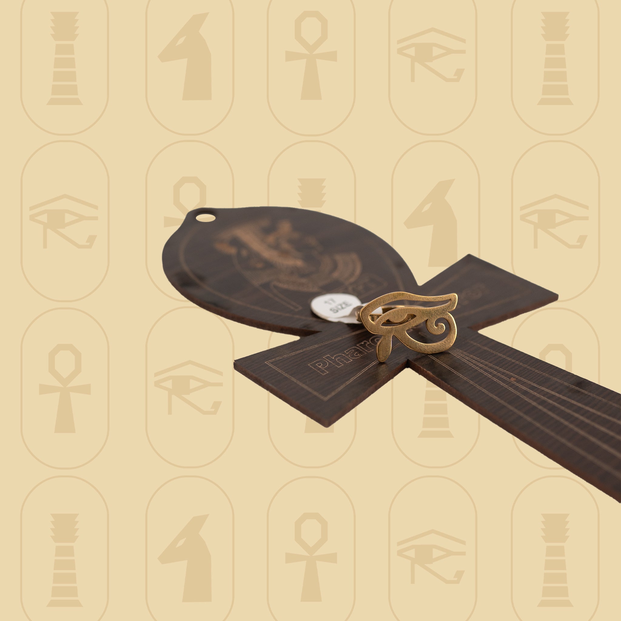 Pharaonic-Inspired Ring