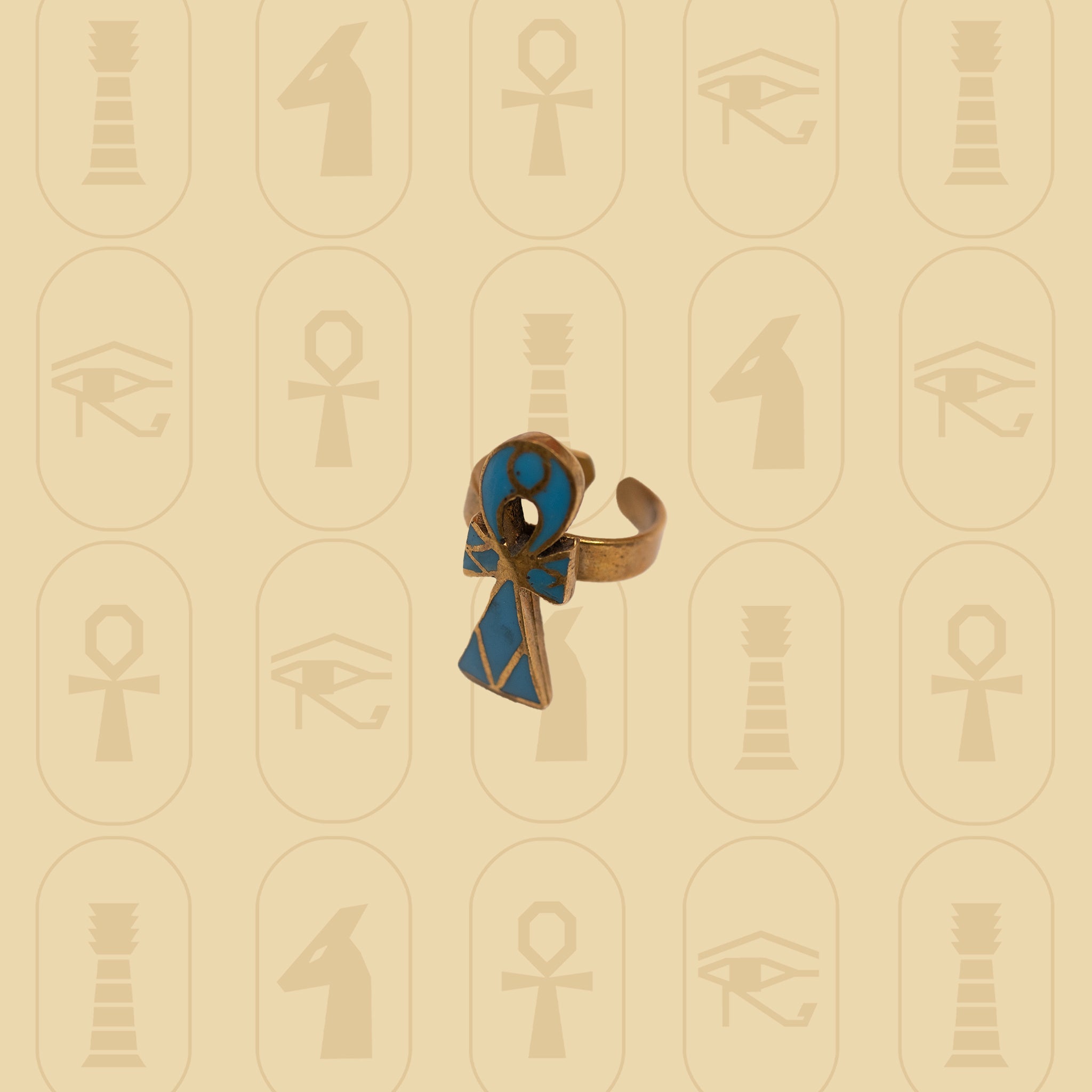 Ankh Pharaonic Ring