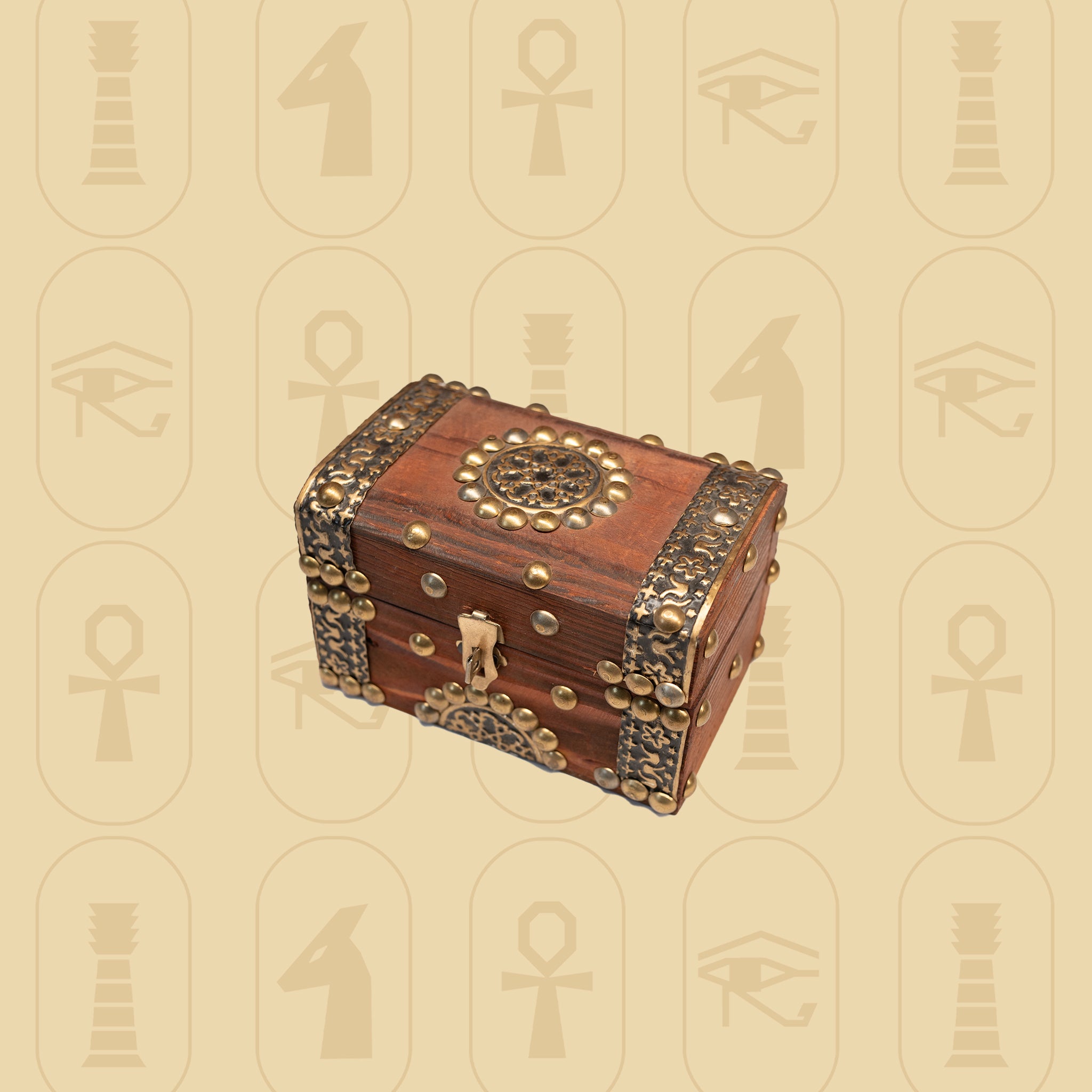 Pharaonic-Inspired Jewelry Box