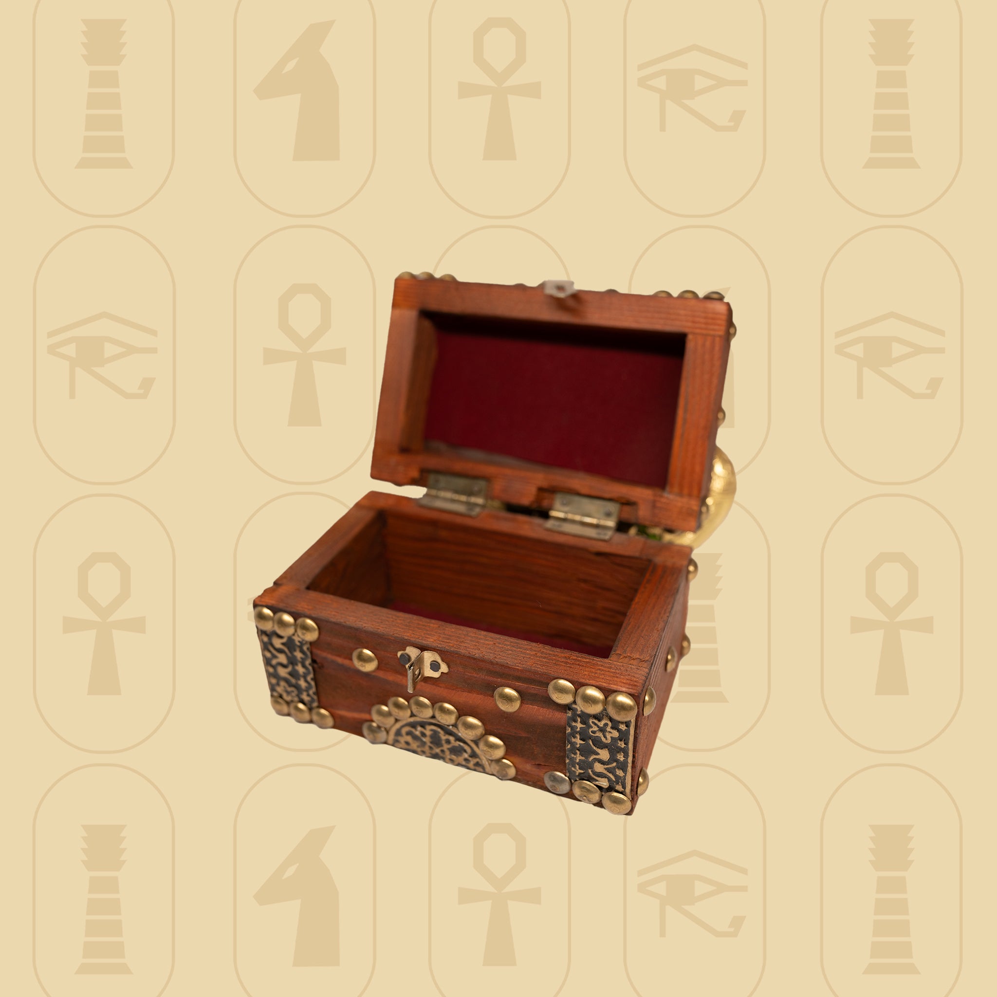 Pharaonic-Inspired Jewelry Box
