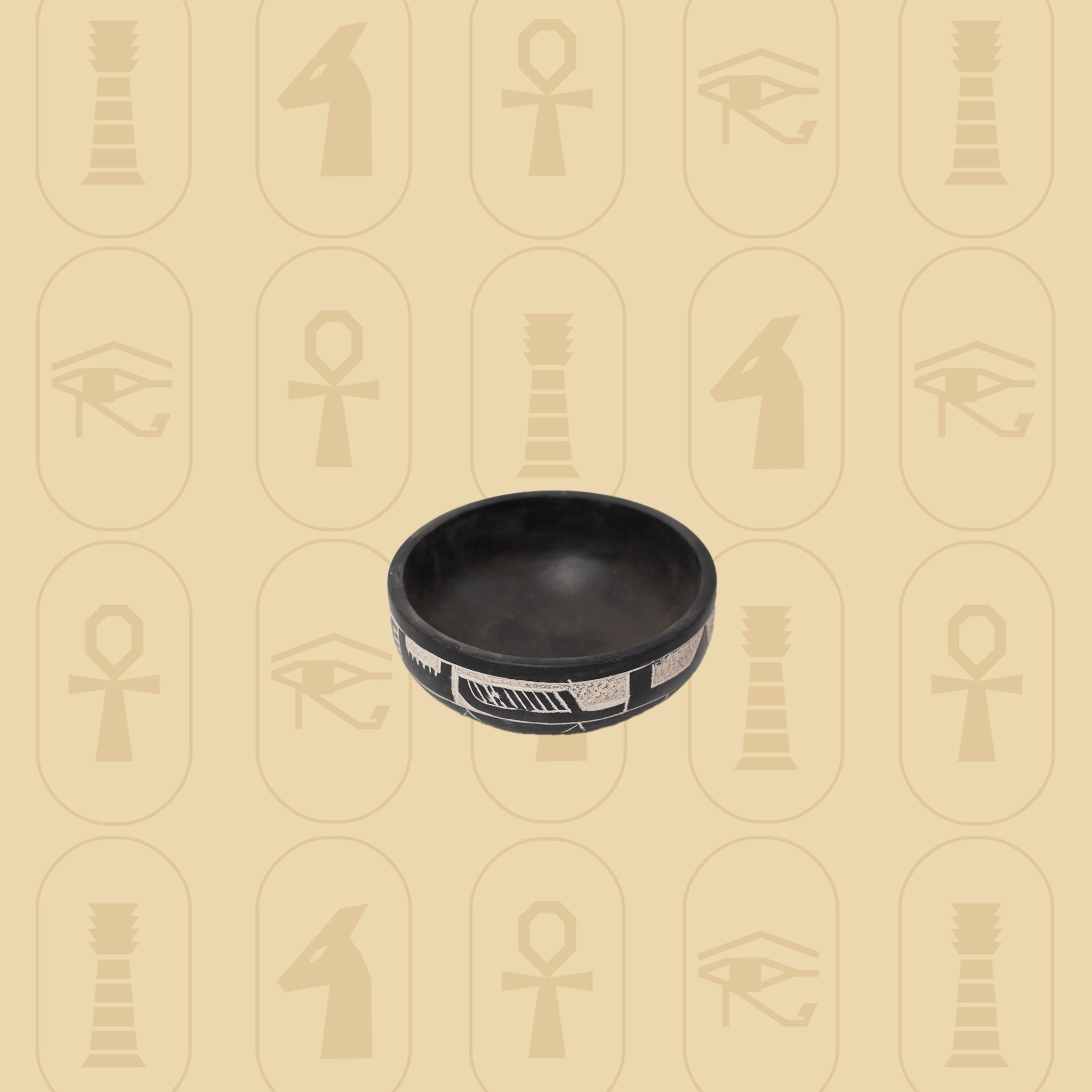 Black Stone Ashtray